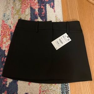 Zara black mini skirt